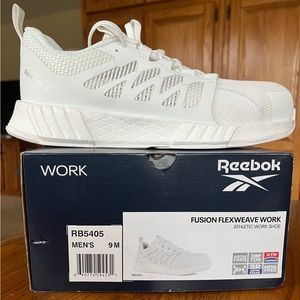 Reebok Men’s size 9M Protective Toe Athletic Work Shoe Lace Up Sneaker New